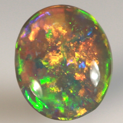 SOLID BLACK CRYSTAL OPAL Brilliant colours. Amazing 3D pattern with large rolling flashes!! With VIDEO